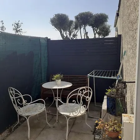 Studio- Terrasse -Place De Parking Prive Marseilles Buitenkant foto